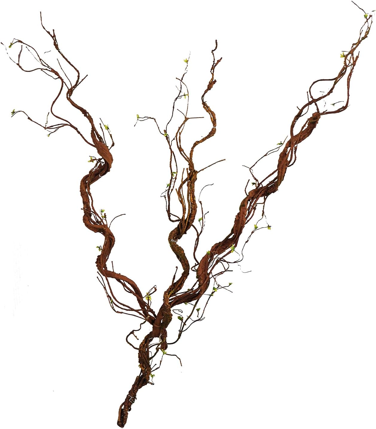 63" Faux Tree Trunk Branch Wall Hanging Grape Vines Spooky Decor | Artificial Bendable Twigs Plants Fake Cherry Blossom Garland Stem for Wedding Outdoor Garden Home Room Halloween Decoration