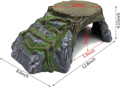 Bearded Dragon Tank Accessories Extra Large Reptile Hideouts Cave Habitat Decor Bearded Dragon Clothes