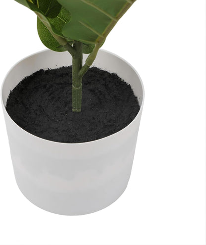 5ft Artificial Fiddle Leaf Fig Tree with Green Moss