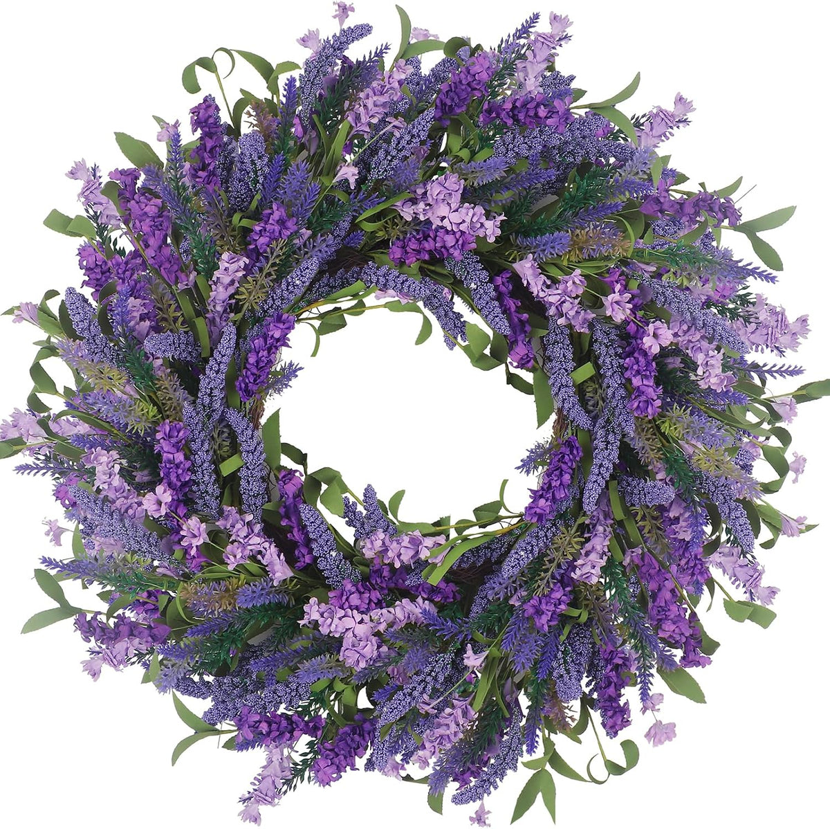 Yellow forsythia Door Wreath, 24 Inch Summer Wreaths for Front Door Outside, Hand Made Artificial Forsythia Flower Wreath for Front Door Window Wall Farmhouse Home Gift