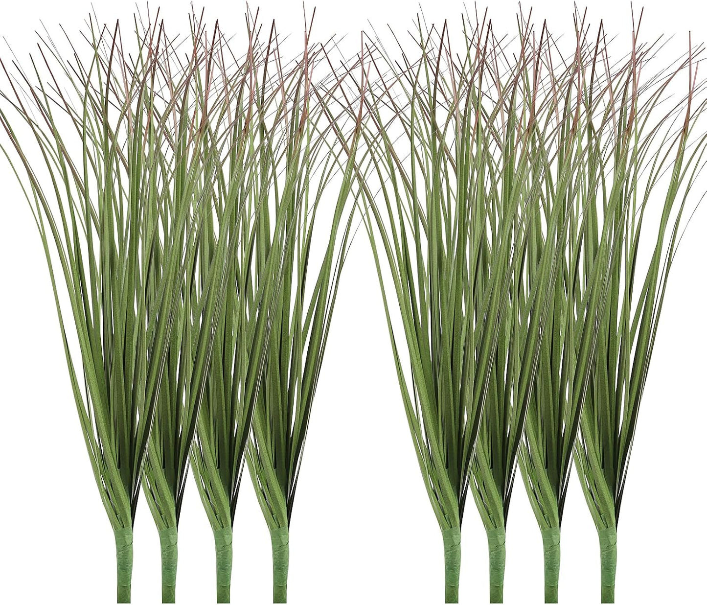12pcs Artificial Grass Plants,19.68" Faux Shrubs Wheat Grass Greenery Stems Fake Plants for Indoor Outdoor Home Decoration