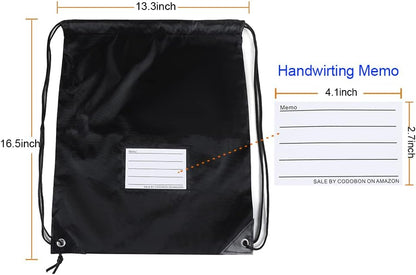 20 Pcs Drawstring Bags,Bulk Draw String Backpack, Cinch Bag Sackpack for Travel Gym Sport, Yellow
