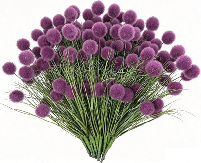 Artificial Grass Plants, 17In UV Resistant Lavender Flowers Outdoors