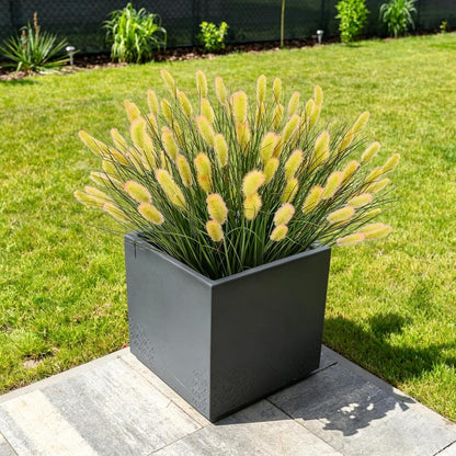 Artificial Grass Plants, 17In UV Resistant Lavender Flowers Outdoors
