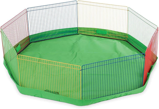 Multi-Color Small Pet Playpen - Multi-Color