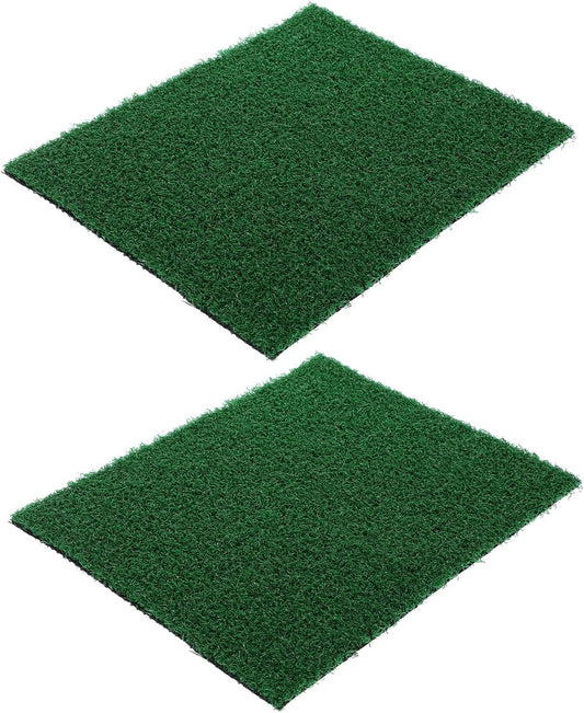 2pcs Artificial Aquarium Grass Mat for Small Home Tanks, Realistic Resin Fish Tank Decoration Carpet with Simulated Habitat and Visual Appeal, for Reptile and Turtle Terrarium