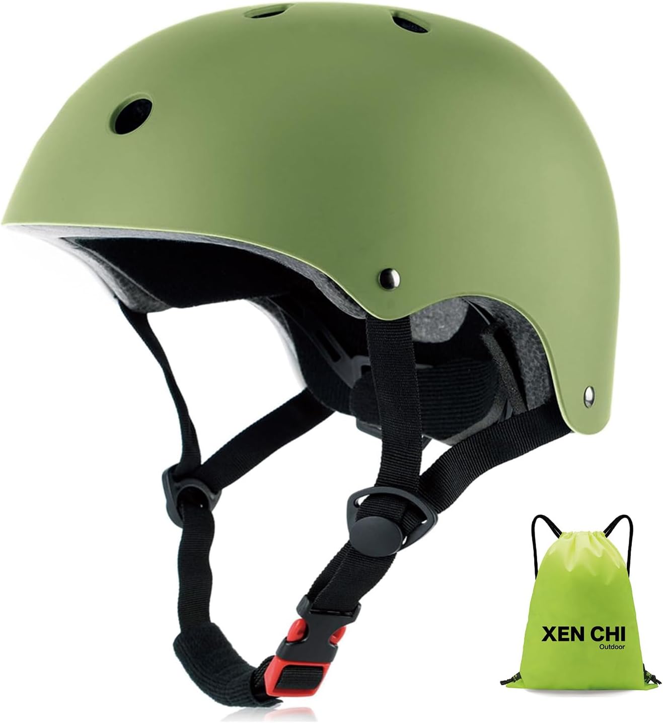 Kids Bike Helmet for Ages 3–16, Adjustable Multi-Sport Helmet for Toddler, Little Kid & Youth, Cycling, Skateboard & Scooter, CPSC & ASTM Certified, 11 Vents, Includes Drawstring Bag