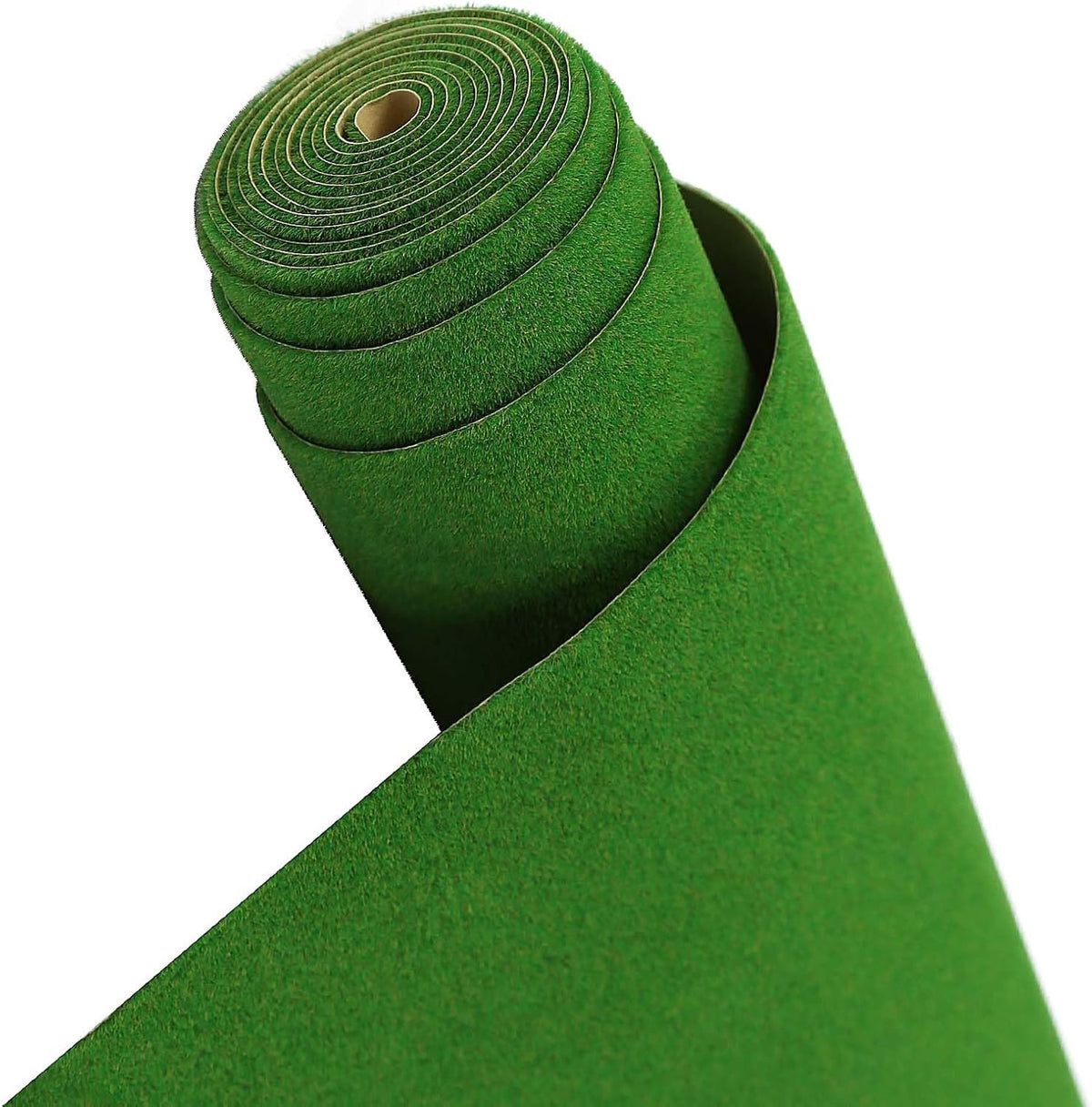 Artificial Model Grass Mat Trains Green 40x200cm or 15.7‘’ x 78'' for Decoration Craft Scenery Model DIY CP2137 (Green)