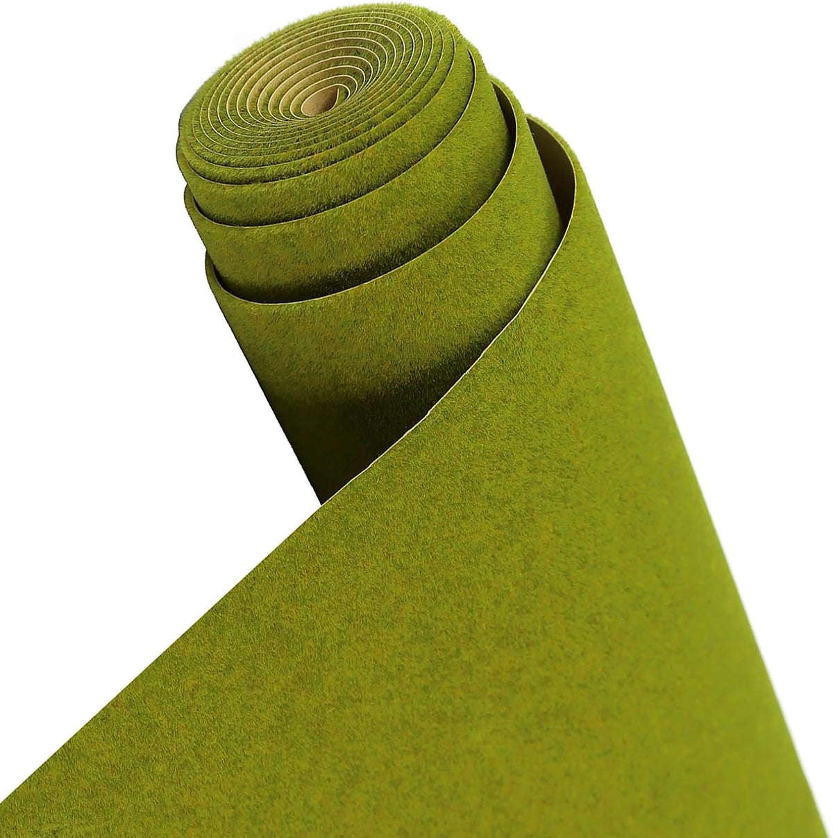 Artificial Model Grass Mat Trains Green 40x200cm or 15.7‘’ x 78'' for Decoration Craft Scenery Model DIY CP2137 (Green)