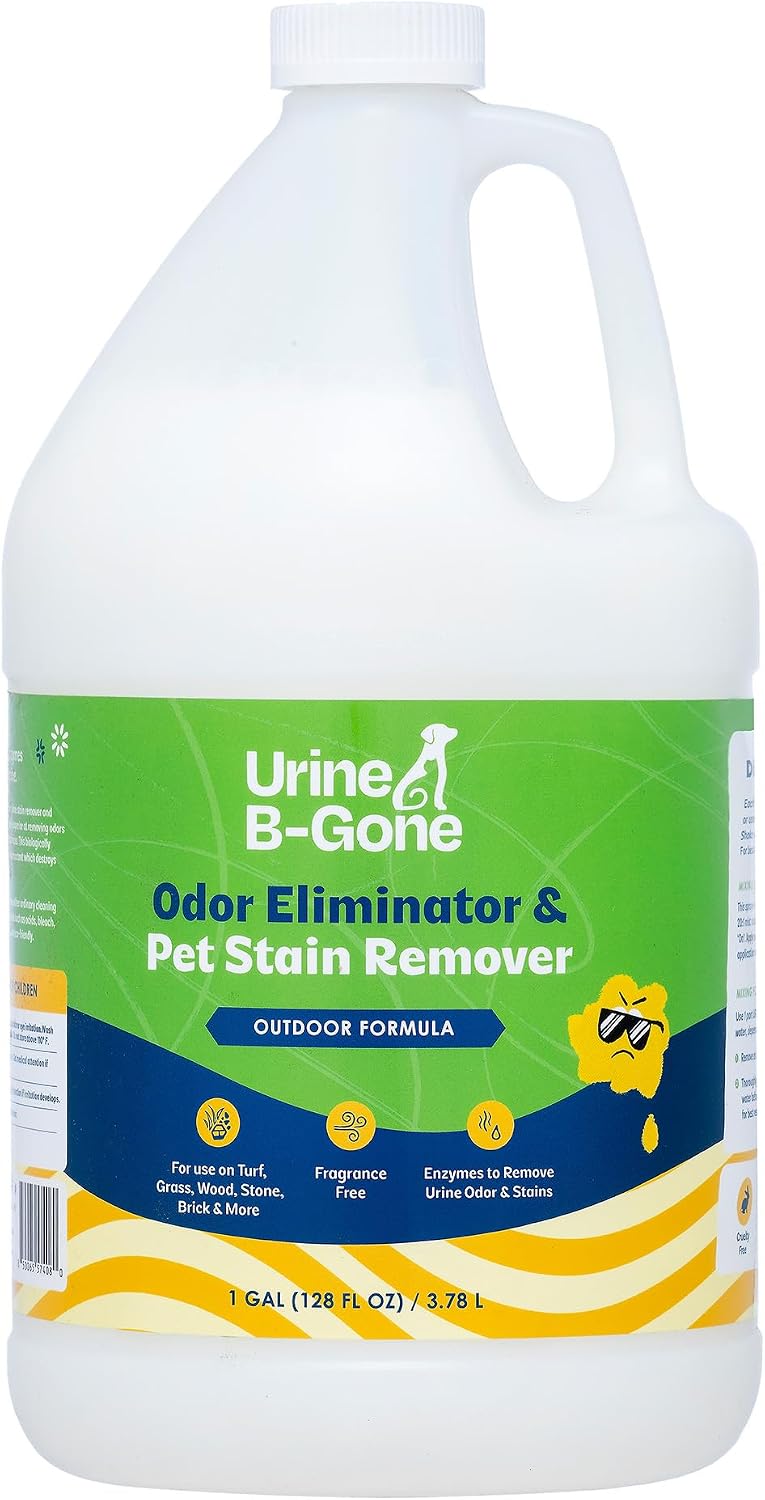 Outdoor Enzyme Cleaner for Pet Odors & Turf, 1 Gallon