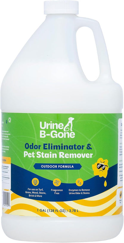 Outdoor Enzyme Cleaner for Pet Odors & Turf, 1 Gallon