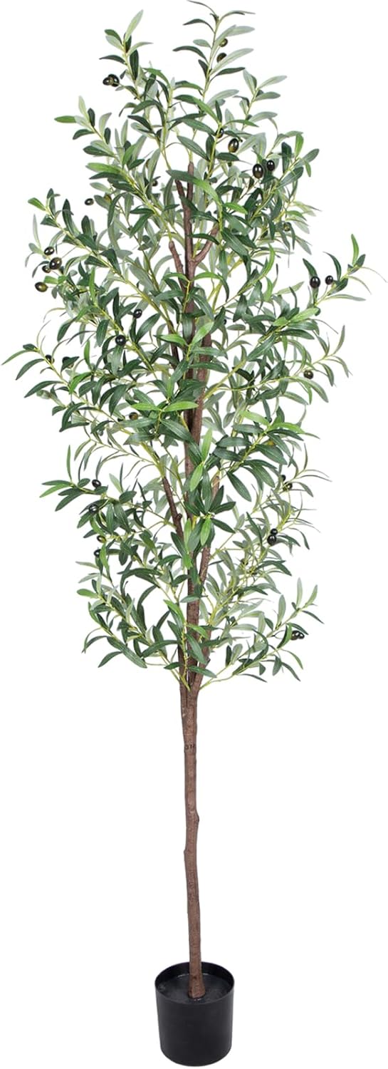 Artificial Olive Tree,4FT Faux Olive Tree for Home Office Decor