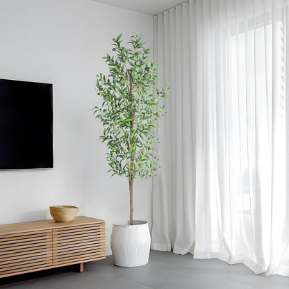 Artificial Olive Tree,4FT Faux Olive Tree for Home Office Decor