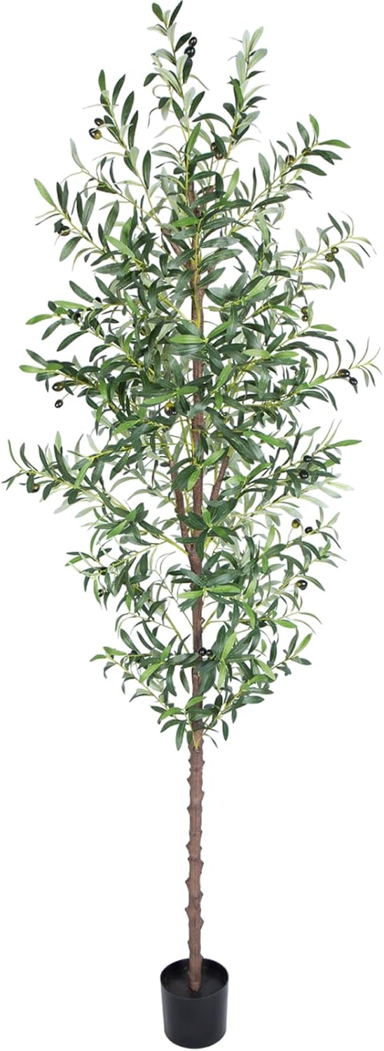 Artificial Olive Tree,4FT Faux Olive Tree for Home Office Decor