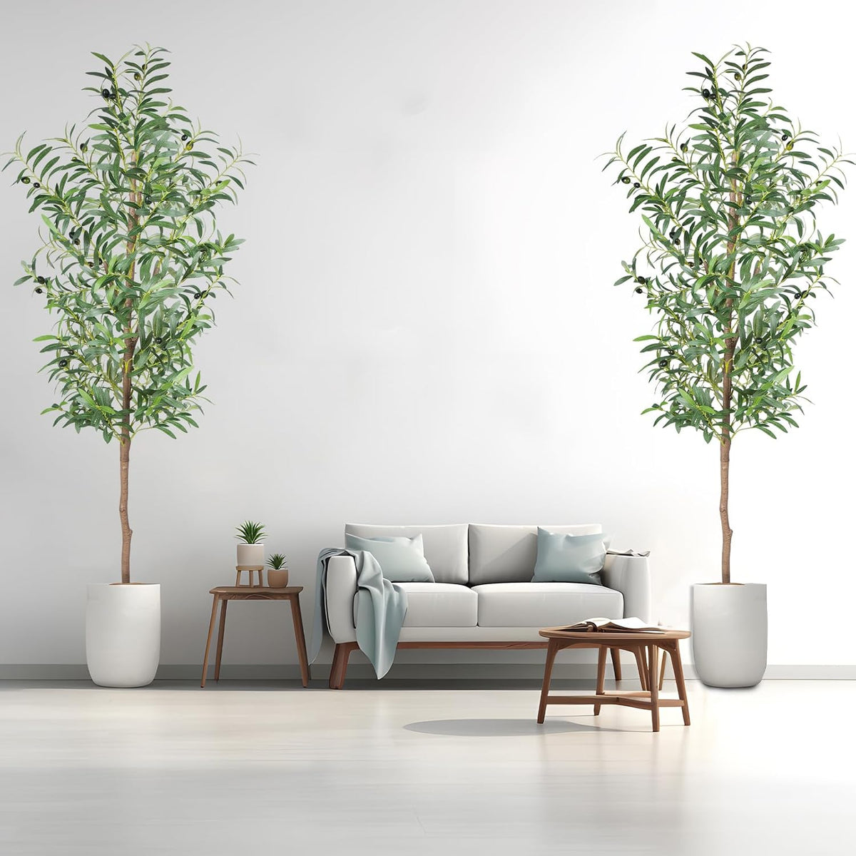 Artificial Olive Tree,4FT Faux Olive Tree for Home Office Decor
