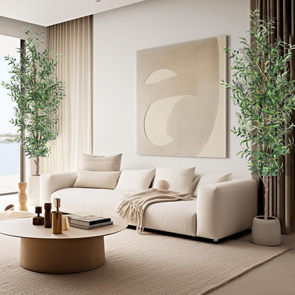 Artificial Olive Tree,4FT Faux Olive Tree for Home Office Decor