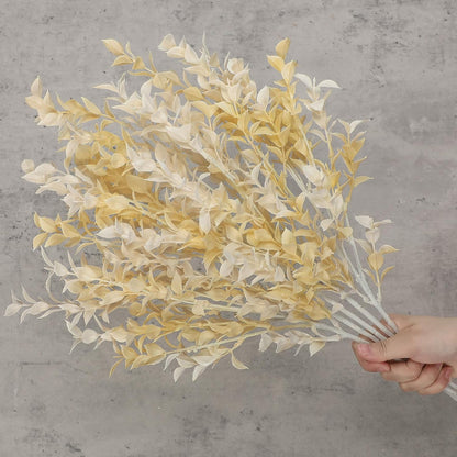 Artificial Camellia Leaf Stems 3PCS Faux Greenery Stems and 32.2” Branches for Vase Fake Leaves Silk Plant for Floor Vase Home Office Wedding Table Centerpiece Indoor Farmhouse Decor
