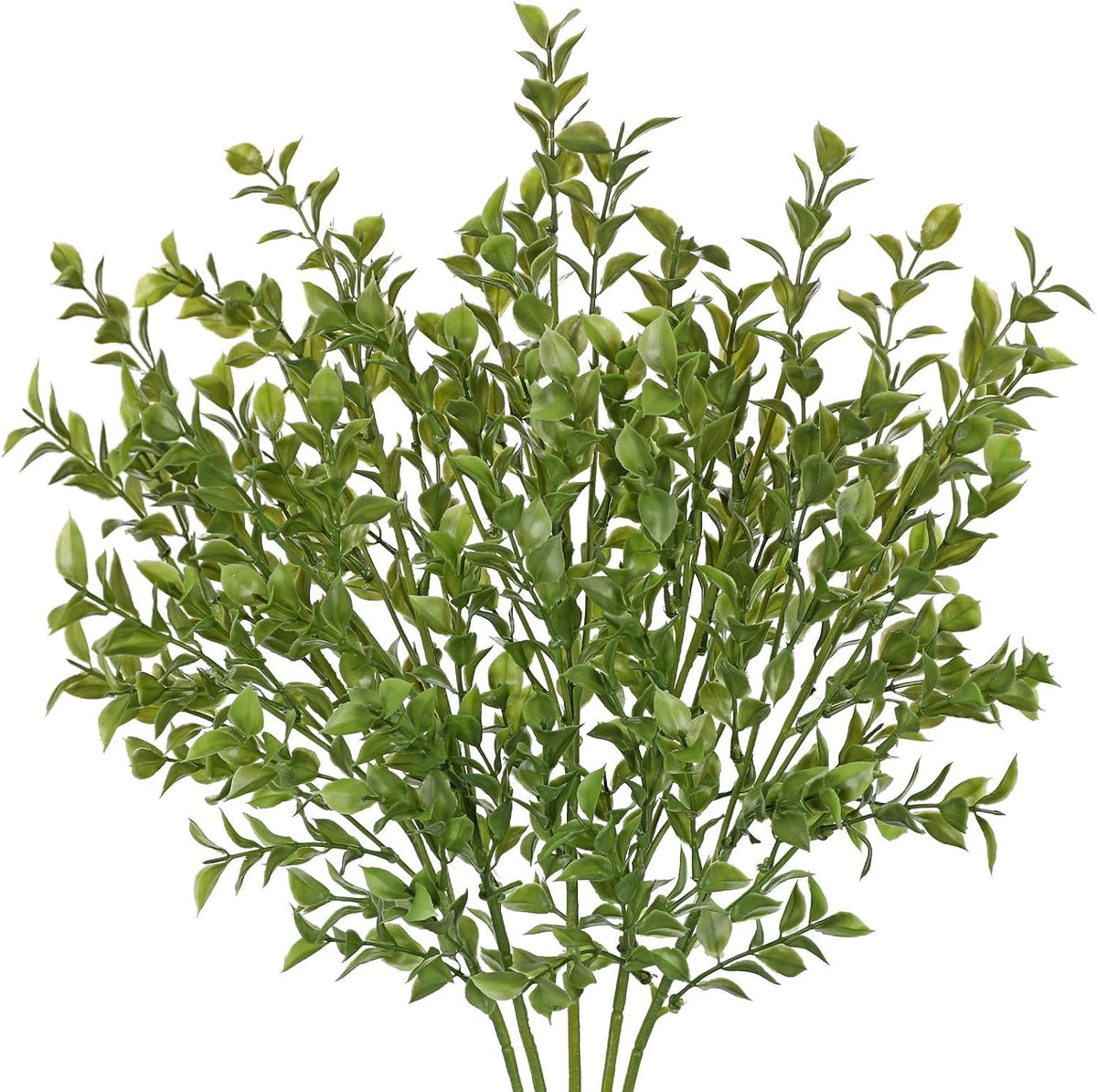 Artificial Camellia Leaf Stems 3PCS Faux Greenery Stems and 32.2” Branches for Vase Fake Leaves Silk Plant for Floor Vase Home Office Wedding Table Centerpiece Indoor Farmhouse Decor
