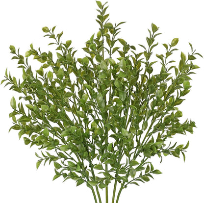 Artificial Camellia Leaf Stems 3PCS Faux Greenery Stems and 32.2” Branches for Vase Fake Leaves Silk Plant for Floor Vase Home Office Wedding Table Centerpiece Indoor Farmhouse Decor