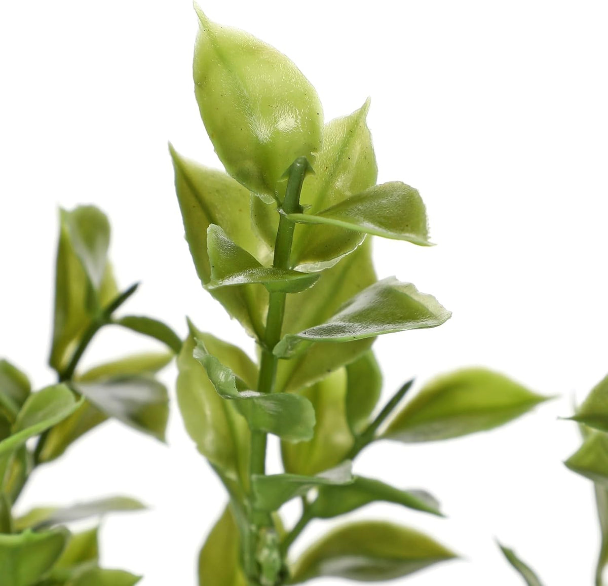 Artificial Camellia Leaf Stems 3PCS Faux Greenery Stems and 32.2” Branches for Vase Fake Leaves Silk Plant for Floor Vase Home Office Wedding Table Centerpiece Indoor Farmhouse Decor