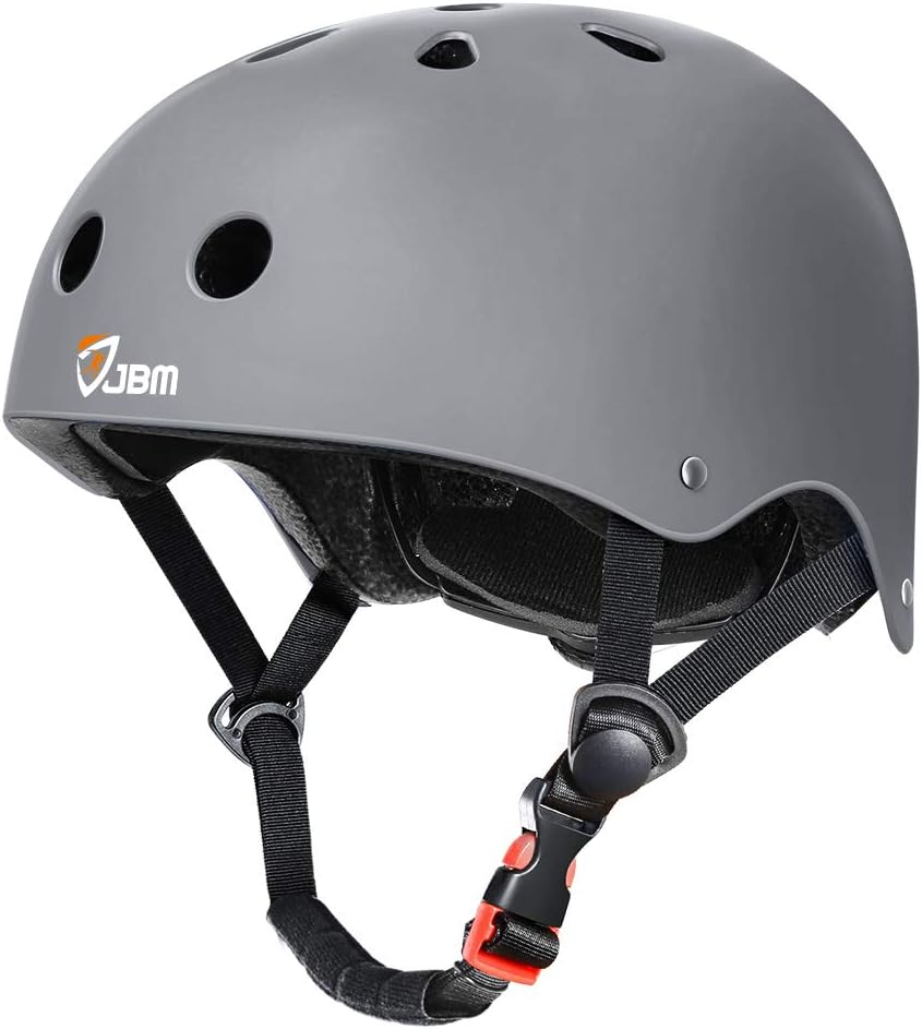 Skateboard Helmet - Lightweight, Adjustable & Ventilated Helmet for Scooter, Roller Skate, Inline Skate