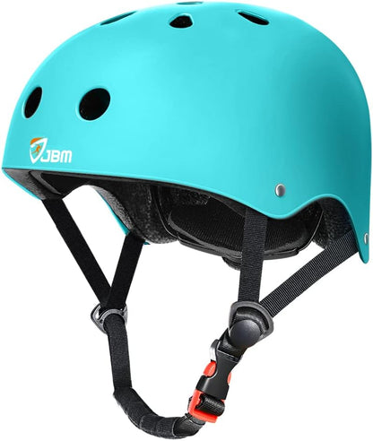 Skateboard Helmet - Lightweight, Adjustable & Ventilated Helmet for Scooter, Roller Skate, Inline Skate