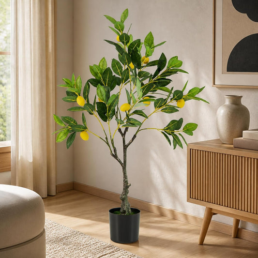 32'' Artificial Lemon Tree with Lemon Fruits