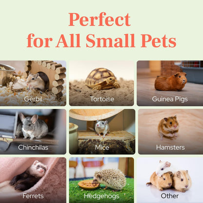 Guinea Pig Pee Pads, Fresh Grass Mat, Hamster Small Pet Bed 12x9