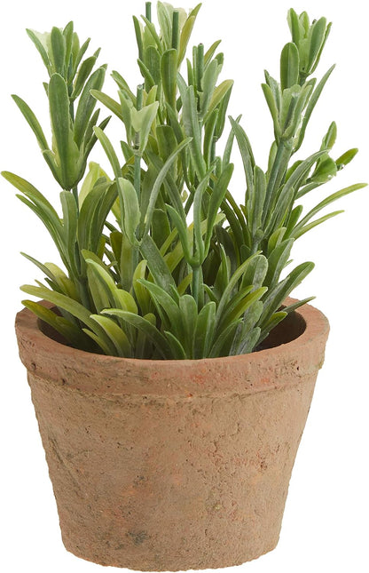 Esschert Design Artificial Herb Plant, Rosemary, Large