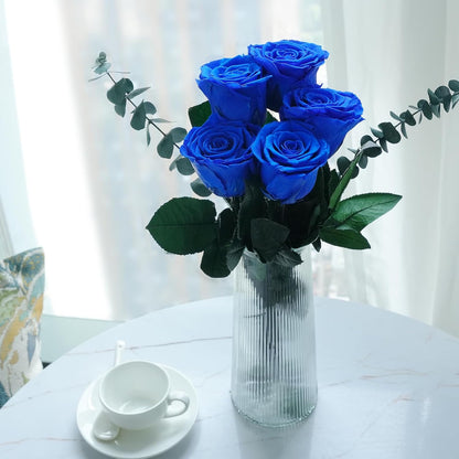 Preserved Flowers Rose Gifts for Women Mom, Mothers Day Rose Flower Gifts for Moms,Forever Real Flowers Mom Birthday Grandma Gifts, Valentines Day Gift for Her Girlfriend Wife Anniversary(Red)