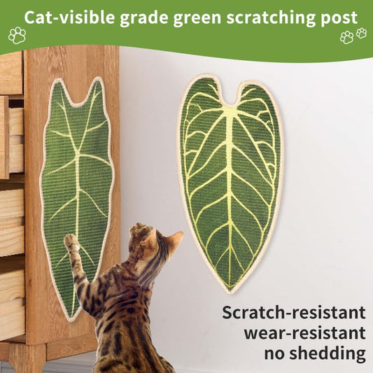 Milo World Cat Scratcher Cat Scratching Board Cat Scratch Pad，Plant 1