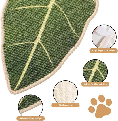 Milo World Cat Scratcher Cat Scratching Board Cat Scratch Pad，Plant 1