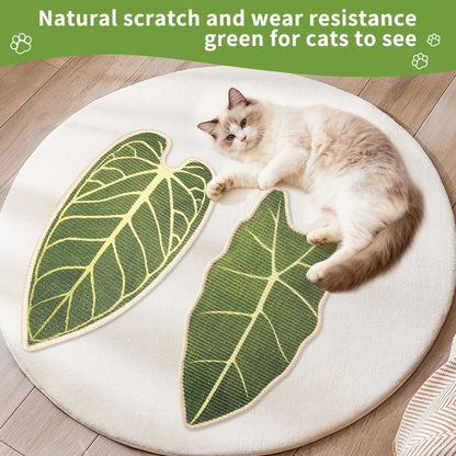 Milo World Cat Scratcher Cat Scratching Board Cat Scratch Pad，Plant 1