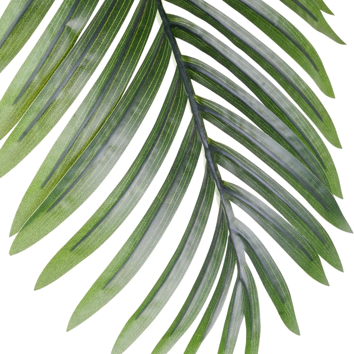 5ft Artificial Palm Tree Indoor Plant，Triple Faux Tropical Areca Floor Plant in Pot，Artificial Plants with Lifelike Leaves for Home Office Decor