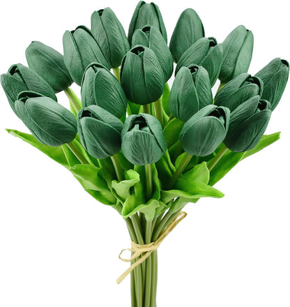 Artificial Yellow Tulips - Colors A