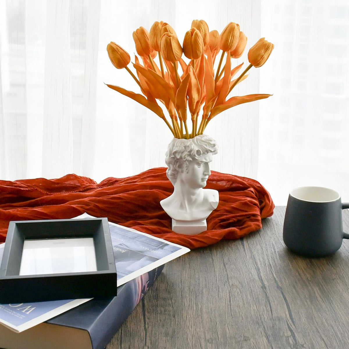 Artificial Yellow Tulips - Colors A