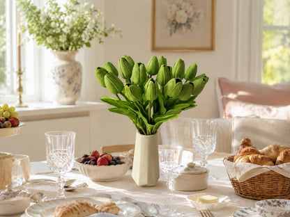 Artificial Yellow Tulips - Colors A