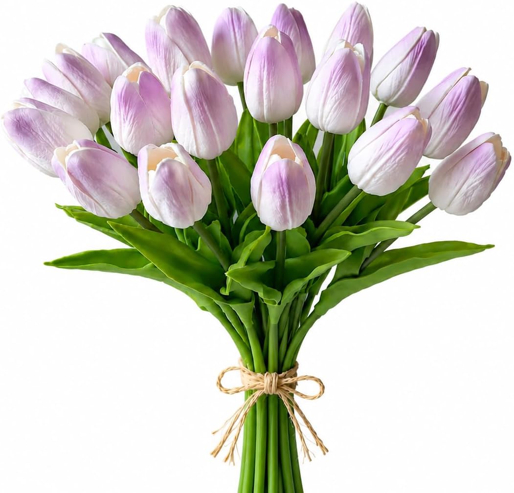 Artificial Yellow Tulips - Colors A