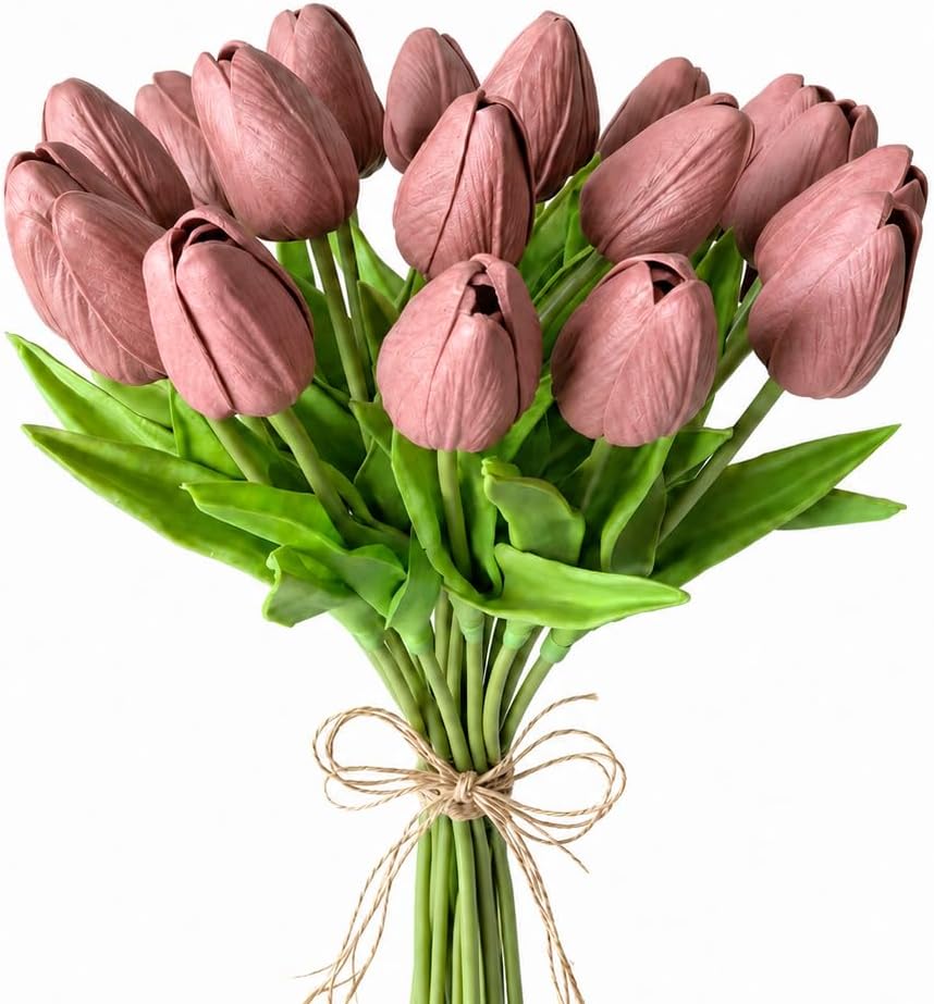 Artificial Yellow Tulips - Colors A