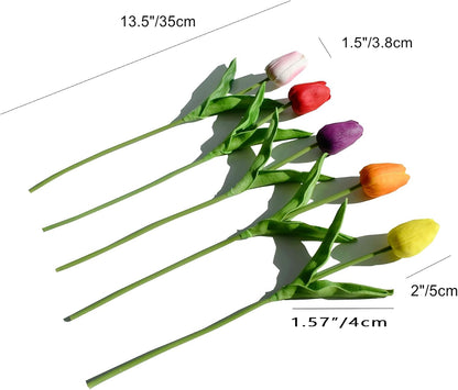 Artificial Yellow Tulips - Colors A