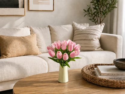 Artificial Yellow Tulips - Colors A