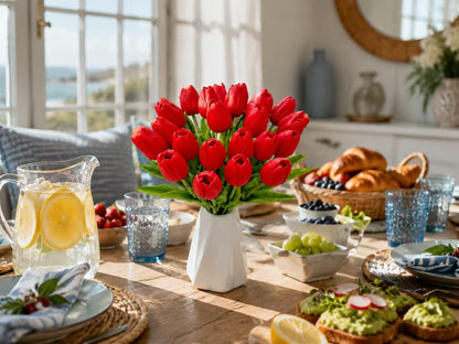 Artificial Yellow Tulips - Colors A