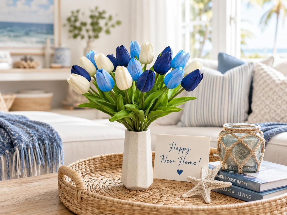 Artificial Yellow Tulips - Colors A