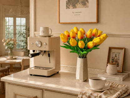 Artificial Yellow Tulips - Colors A