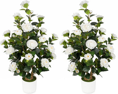 3FT Artificial Bougainvillea Tree, Faux Bougainvillea for Indoor Outdoor Decor, Lifelike Bougainvillea Artificial Flowers Plant for Outdoors, Front Porch, Entryway, Office & Living Room