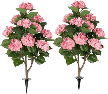 3FT Artificial Bougainvillea Tree, Faux Bougainvillea for Indoor Outdoor Decor, Lifelike Bougainvillea Artificial Flowers Plant for Outdoors, Front Porch, Entryway, Office & Living Room