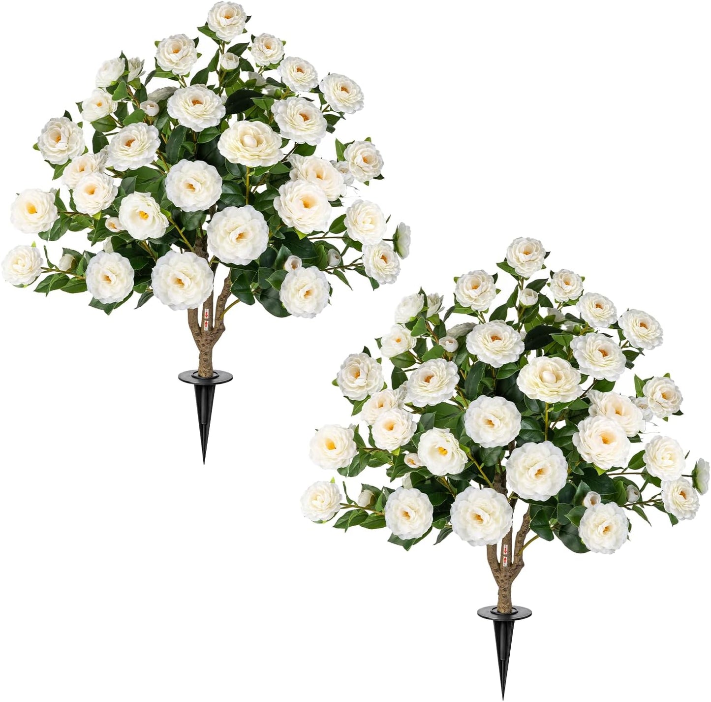 3FT Artificial Bougainvillea Tree, Faux Bougainvillea for Indoor Outdoor Decor, Lifelike Bougainvillea Artificial Flowers Plant for Outdoors, Front Porch, Entryway, Office & Living Room