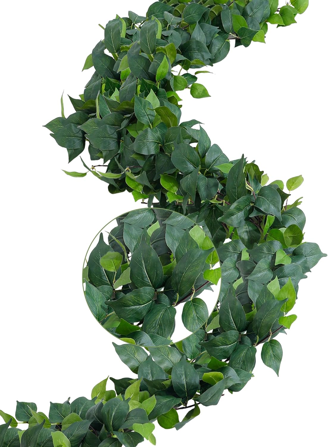 2Pack Artificial Ivy Artificial Vines Artificial Plants 12FT Fake Hanging Plants Silk for Garden Terrace Beach Party Decoration Wedding Decoration