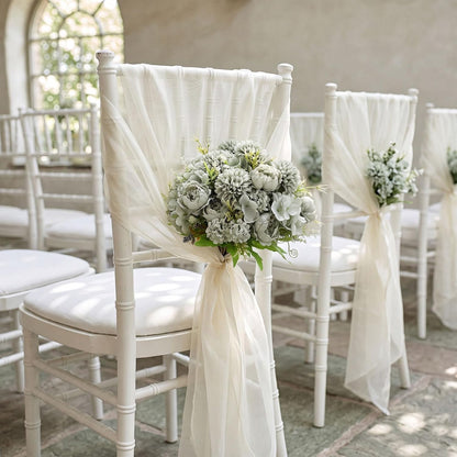 Artificial Flowers Artificial Peonies Silk Flowers Faux Peony Fake Peony Silk Hydrangea Bouquet for Wedding Table Centerpiece Floral Vase Decor(White,Blue,12 Bundles)