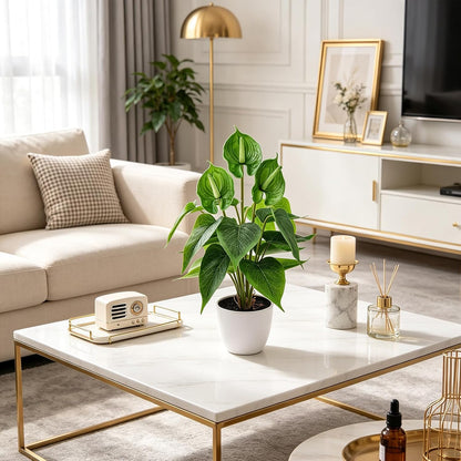 Artificial Flower Plants 16 Inch Pink Calla Lily Small Fake Potted | Faux Plant Indoor Peace Lily in pot Realistic Silk Flower Home Living Room Office Outdoor Bathroom Table Decor